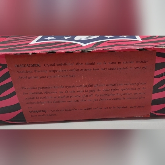 1507- San Francisco 49ers Cuce Shoes Women's Crusader High Heel Scarlet NWT - Picture 14 of 15